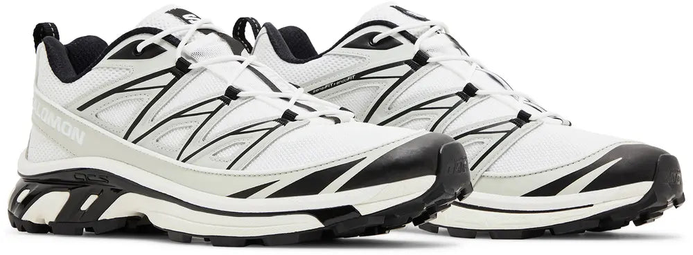 Salomon XT-6 White Metal Black – Trail Sneakers
