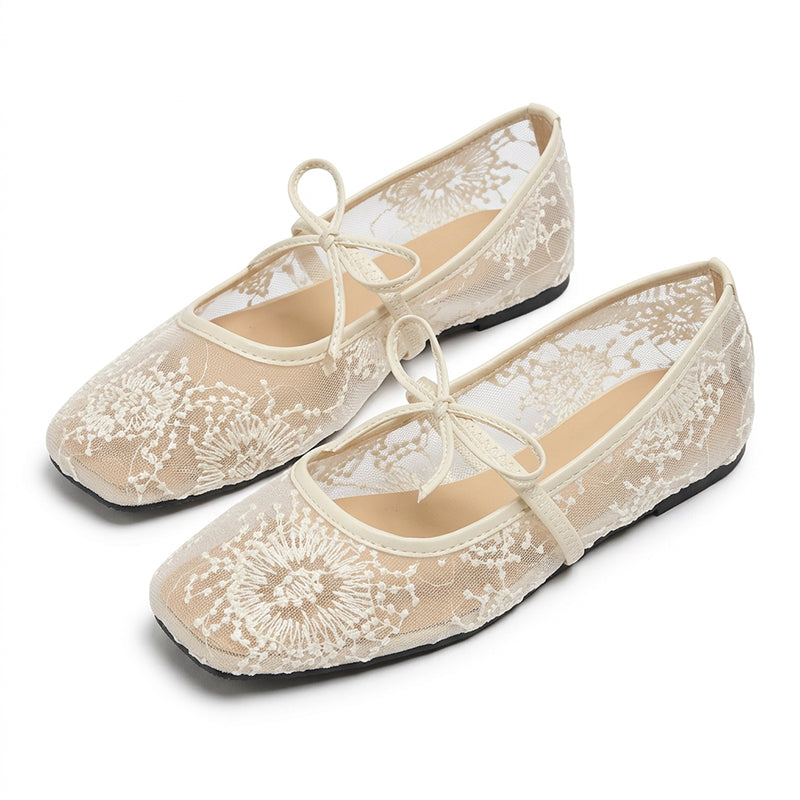Lace Ballet Flats – Ballet Flats