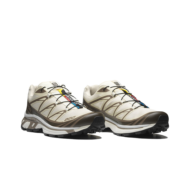 Salomon XT-6 Almond Milk Portabella – Trail Sneakers