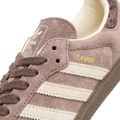 Adidas Samba OG Snake Print Earth Strata – Sneakers