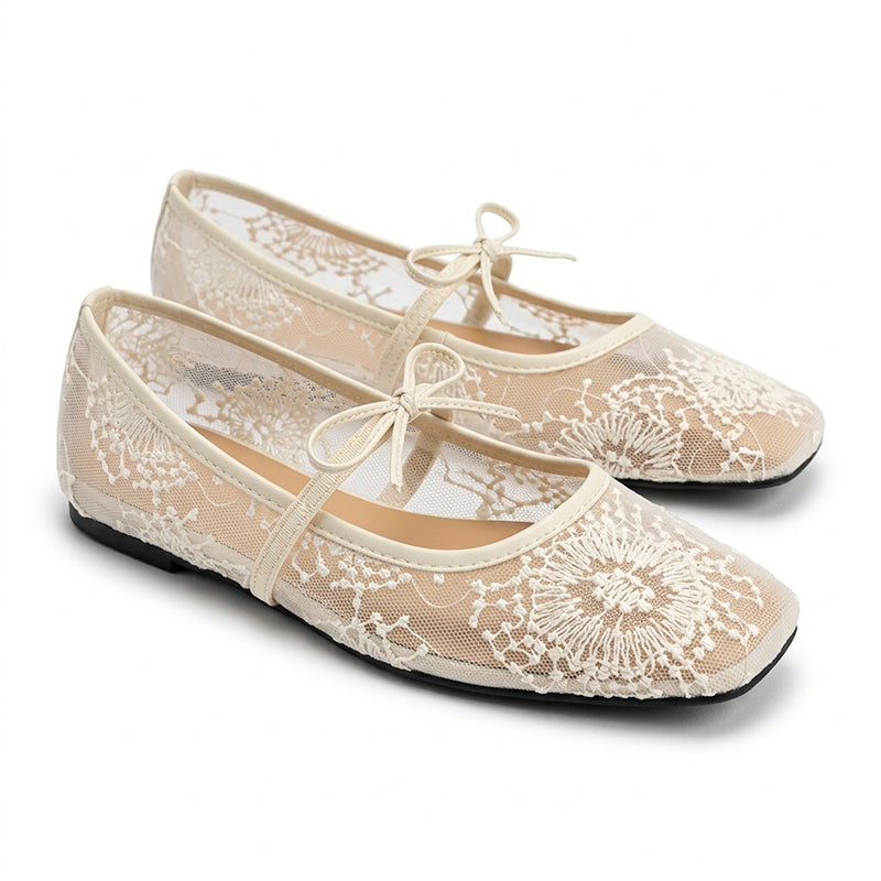 Lace Ballet Flats – Ballet Flats