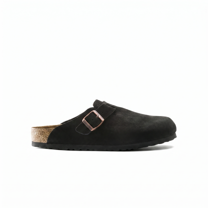 Birkenstock Boston Soft Suede Clog – Unisex Suede Clogs