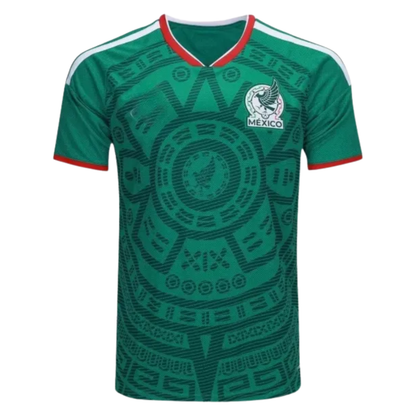 Mexico Home Fan Jersey Long Sleeve Shirt 2026 World Cup