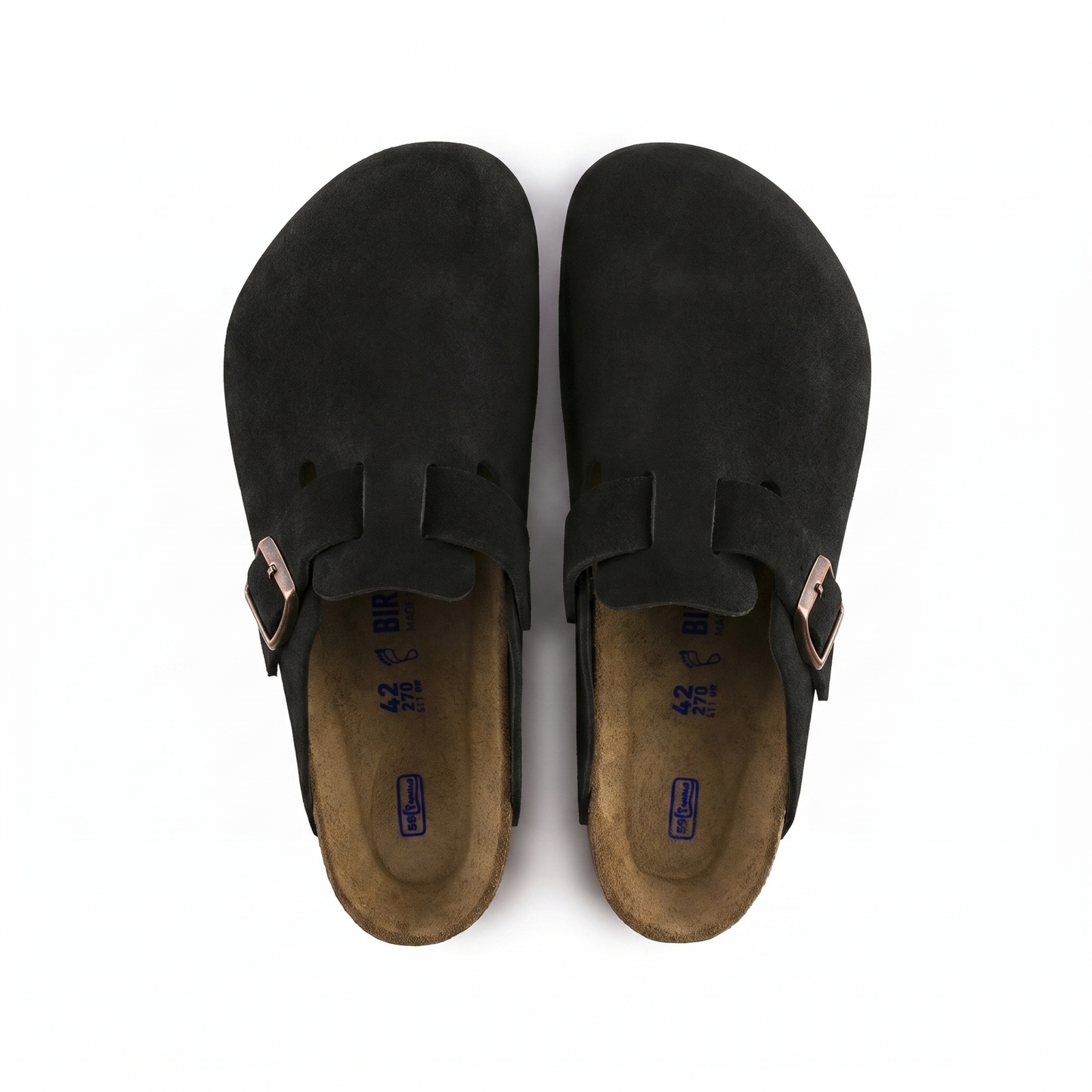 Birkenstock Boston Soft Suede Clog – Unisex Suede Clogs