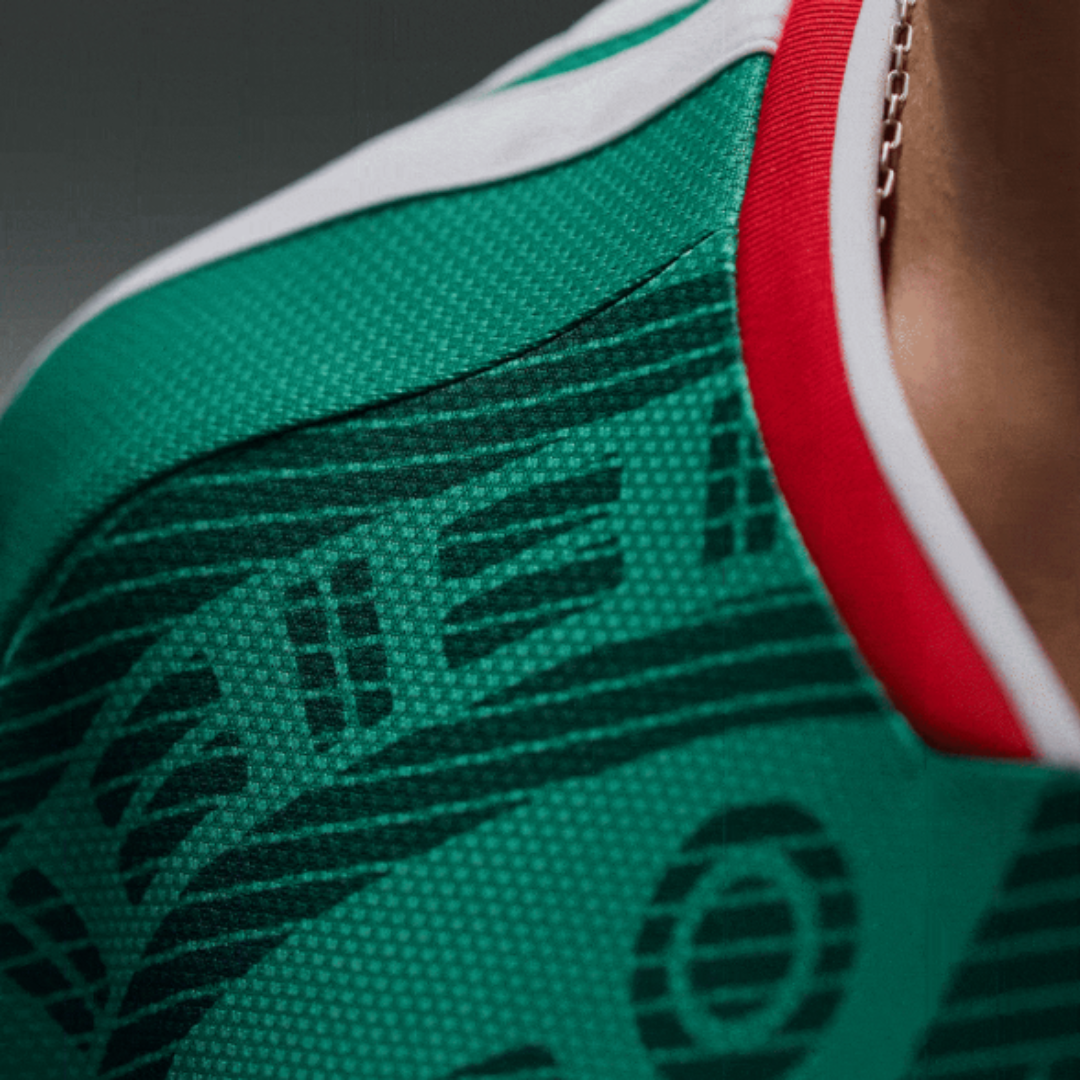 Mexico Home Fan Jersey Long Sleeve Shirt 2026 World Cup