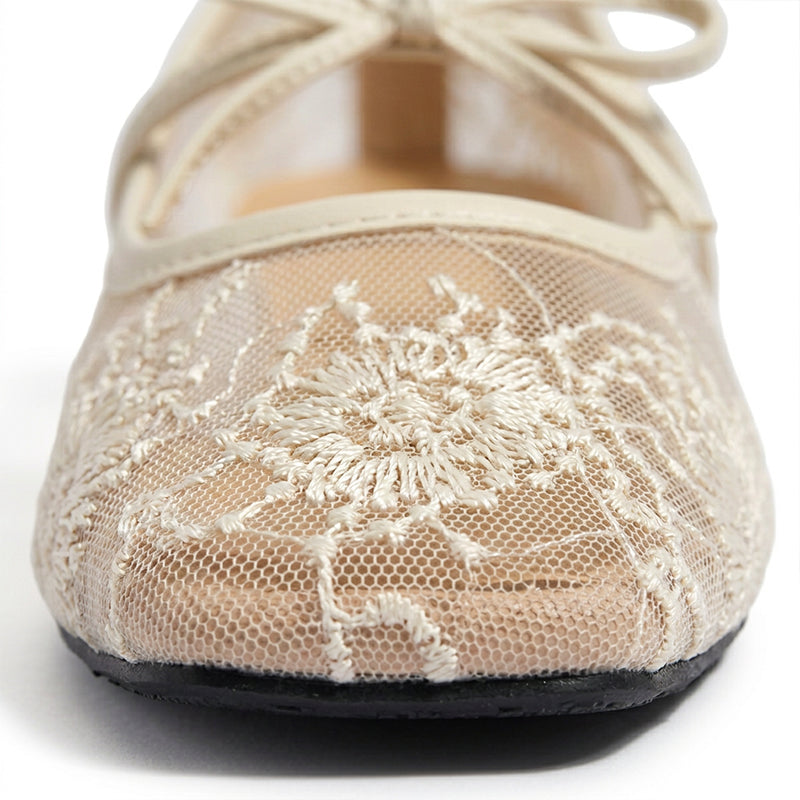 Lace Ballet Flats – Ballet Flats