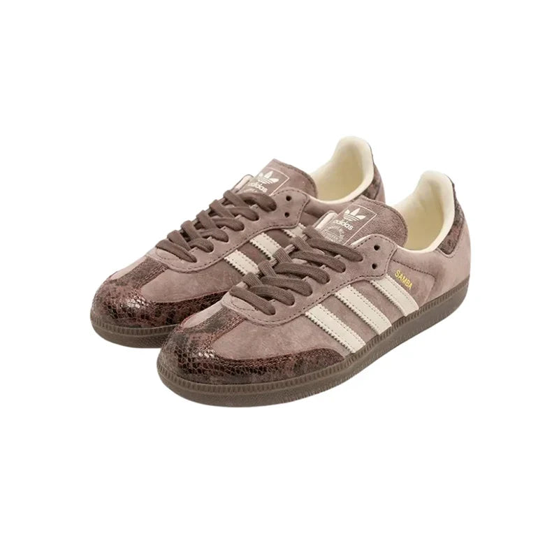 Adidas Samba OG Snake Print Earth Strata – Sneakers