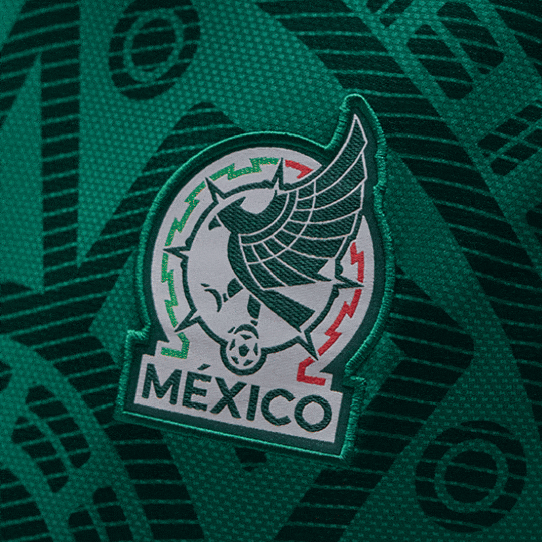 Mexico Home Fan Jersey Long Sleeve Shirt 2026 World Cup