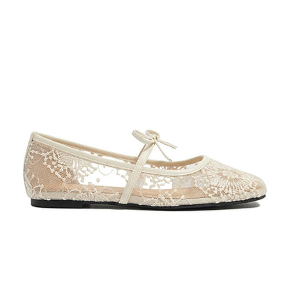Lace Ballet Flats – Ballet Flats