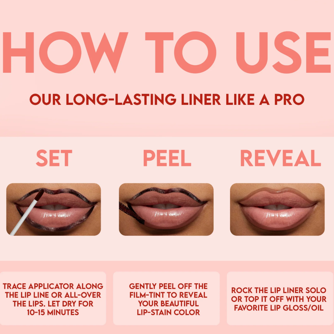 PEELUX Peel Off Lip Liner Stain