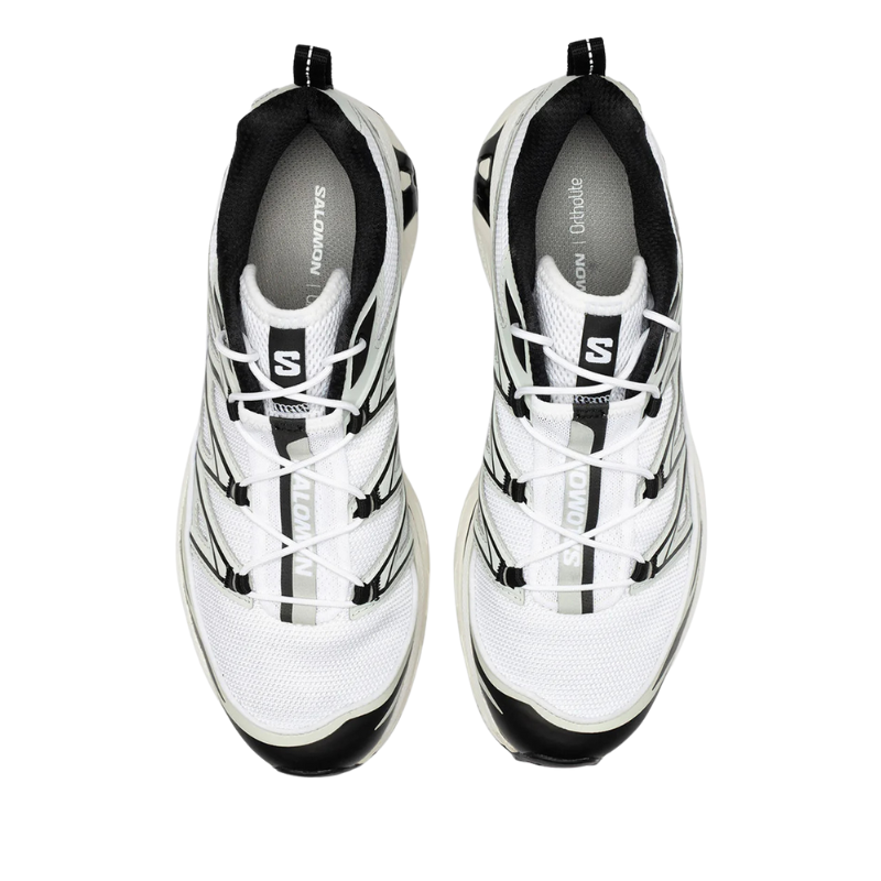 Salomon XT-6 White Metal Black – Trail Sneakers