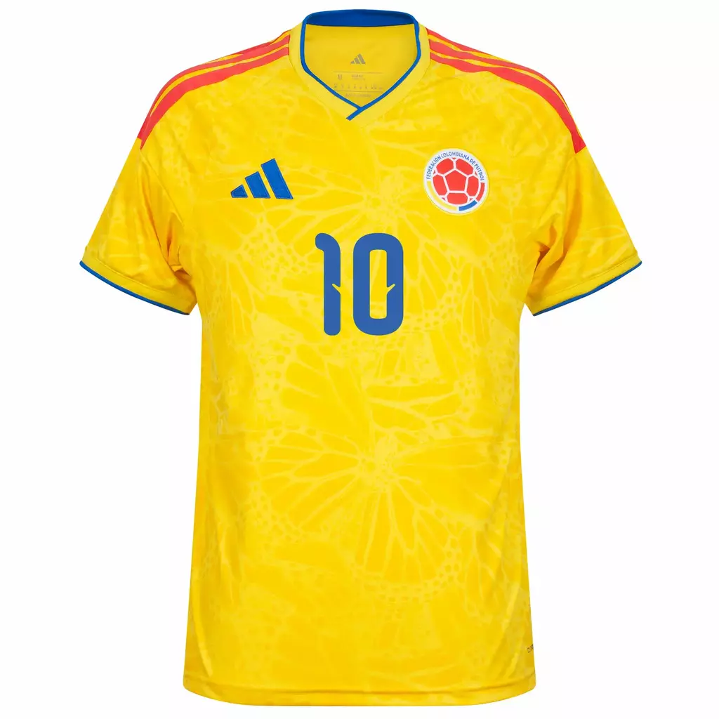 Colombia James 10 Home 2026 Player World Cup