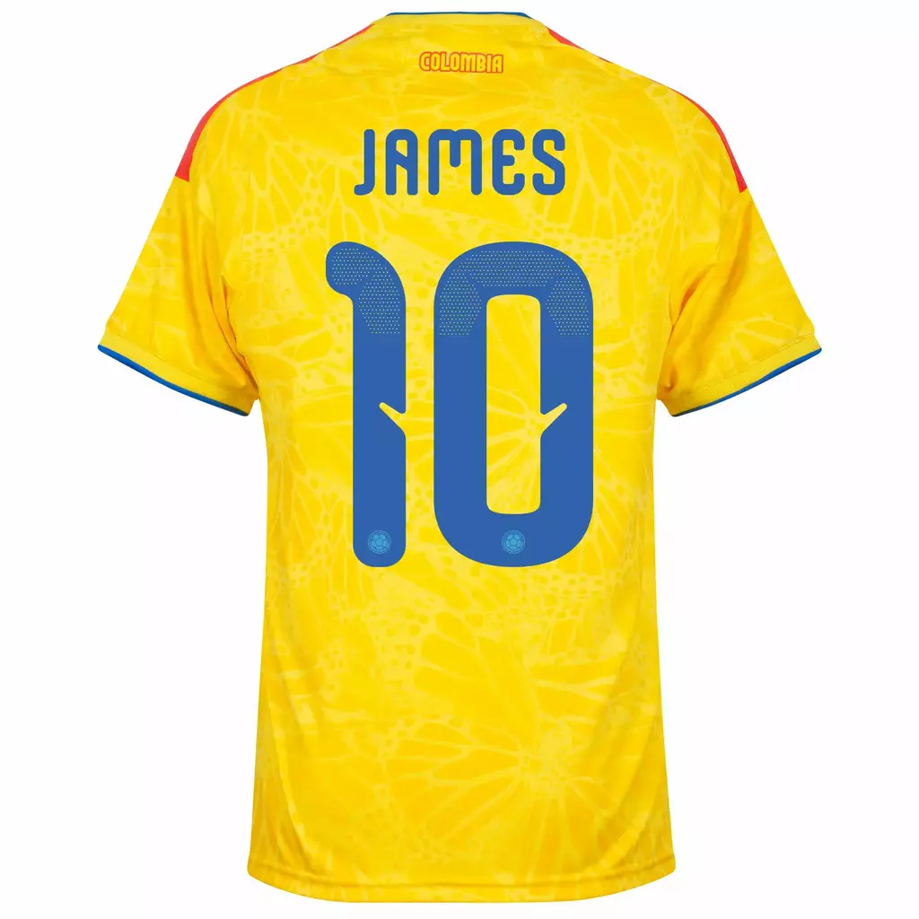 Colombia James 10 Home 2026 Player World Cup